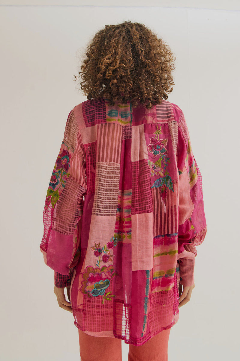 Paako Vinca Set jute,linen,silk co-ord set by Capisvirleo in green for women in Singapore