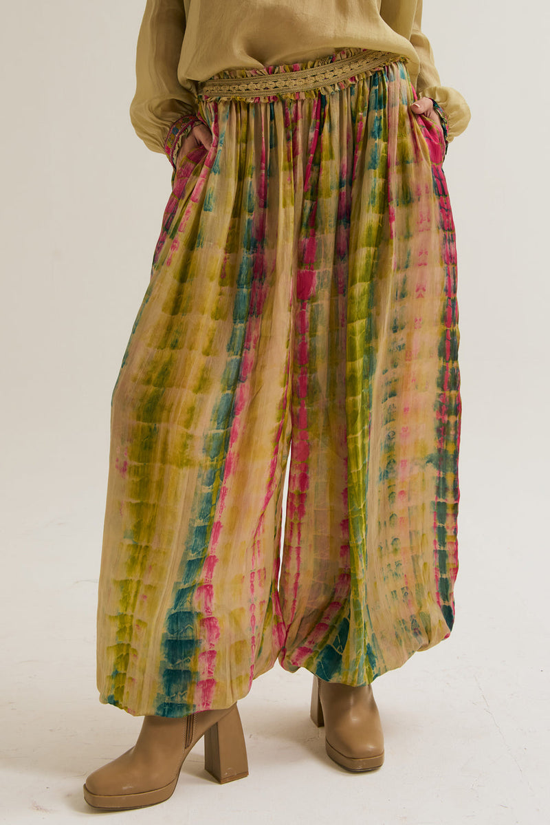 Elaa Bauhini Set habutai silk co-ord set by Capisvirleo in off white for women in Singapore