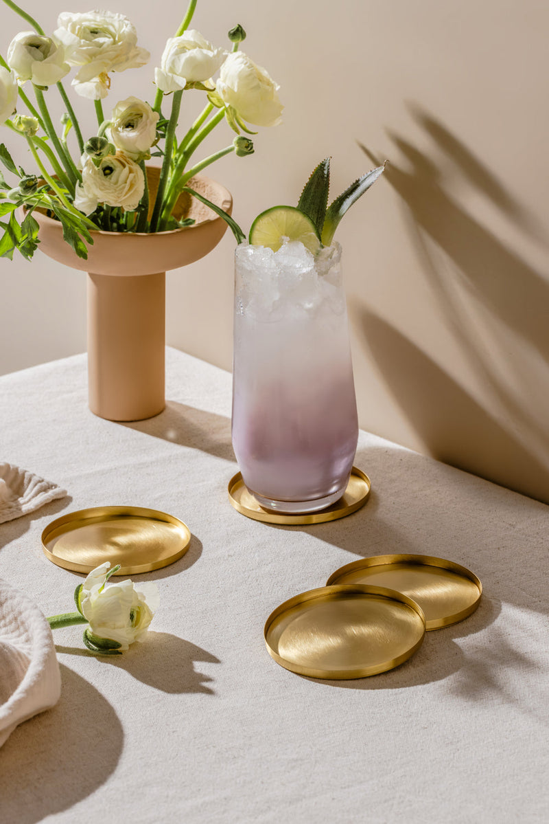 Masion Lustre Edge Coaster-Set of 2