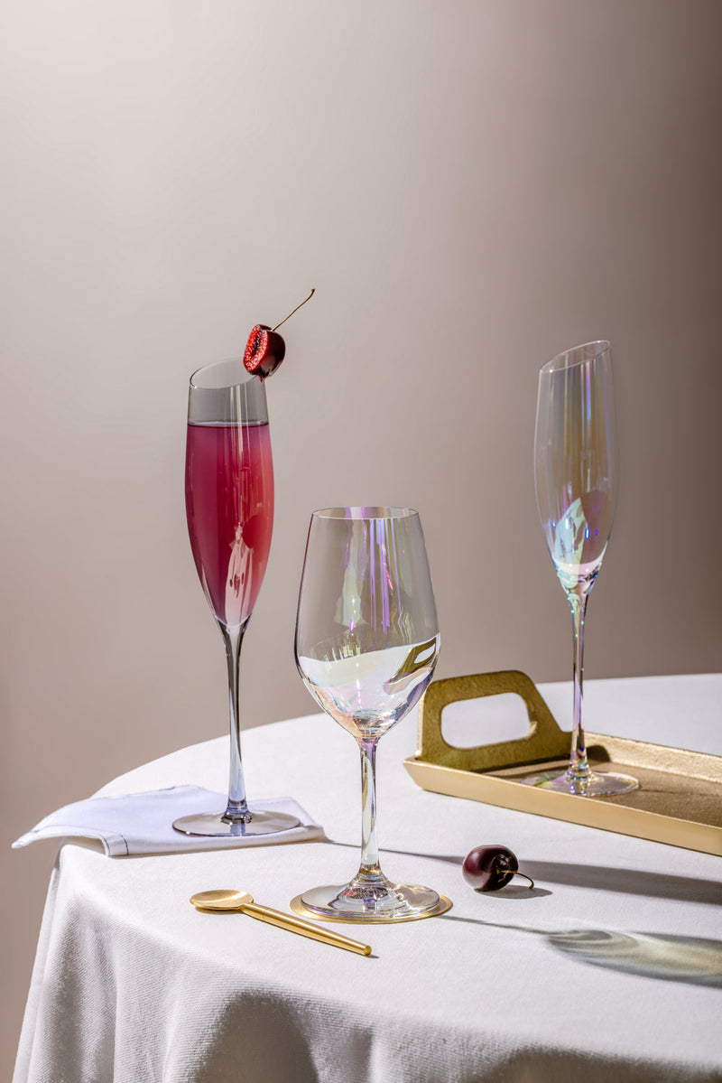 Slate Champagne Flutes-Set of 4