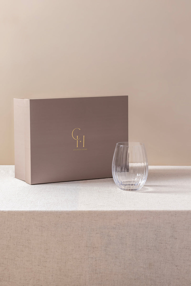 Seren Double Old Fashion Glass-Set of 4