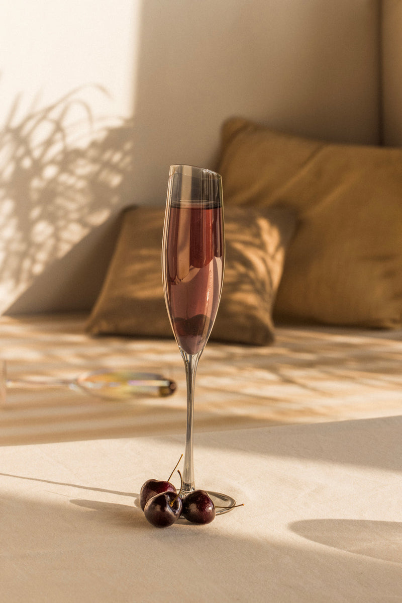 Slate Champagne Flutes-Set of 4