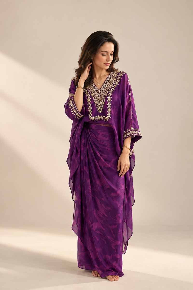 PHFP26-29 PL1225/CRJPNXWRP/051 PURPLE PRINT NEXA (REG) + WRAP-Size L