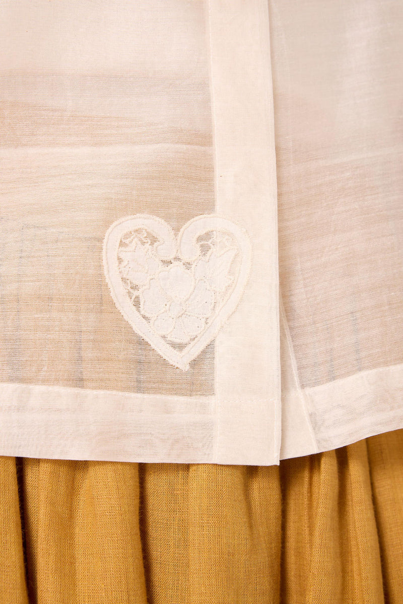 Cheri - Shacket chanderi by The Summer House for women in Singapore