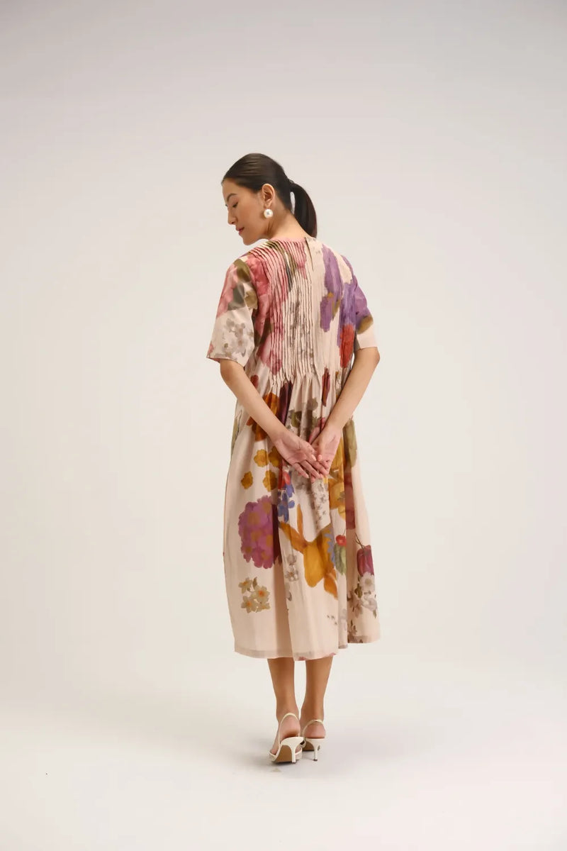 Cherimoya Pinktucks Dress