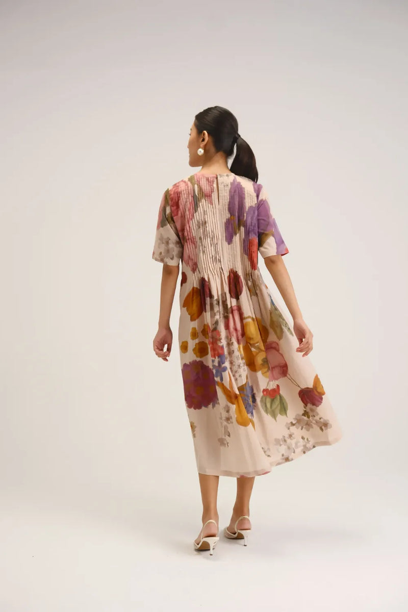 Cherimoya Pinktucks Dress