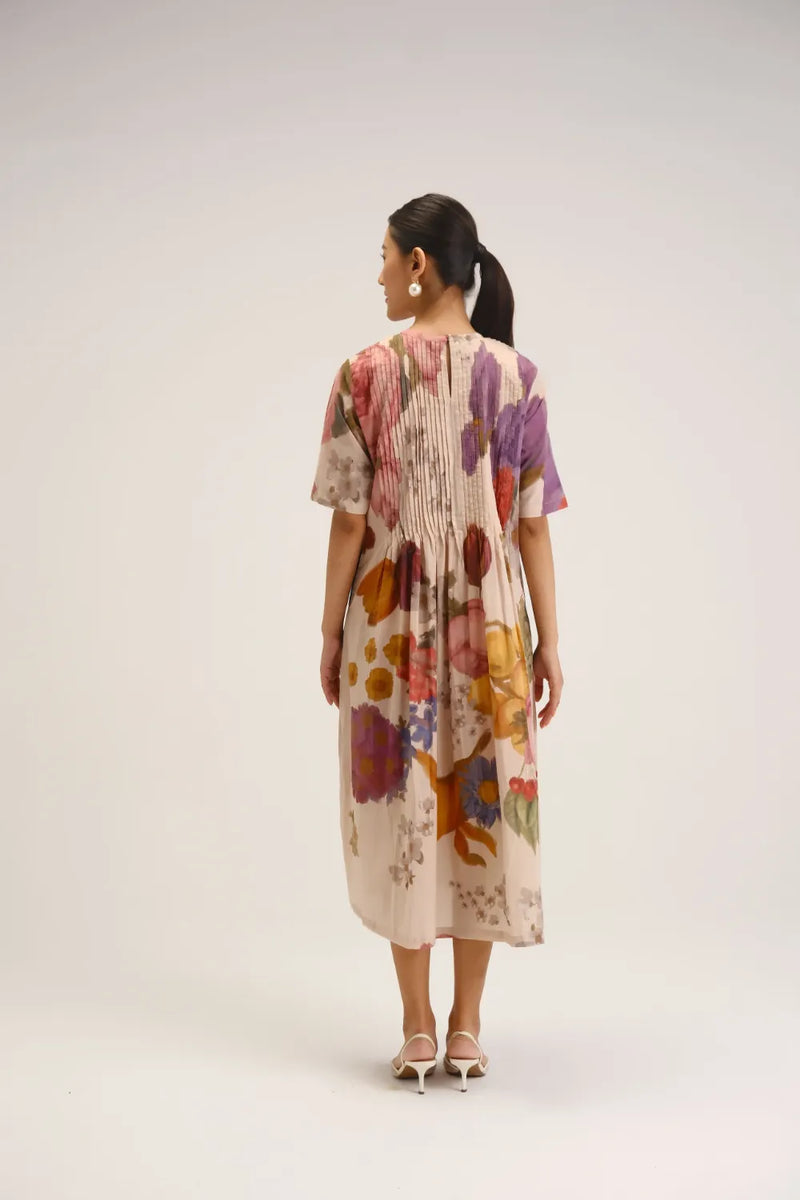 Cherimoya Pinktucks Dress