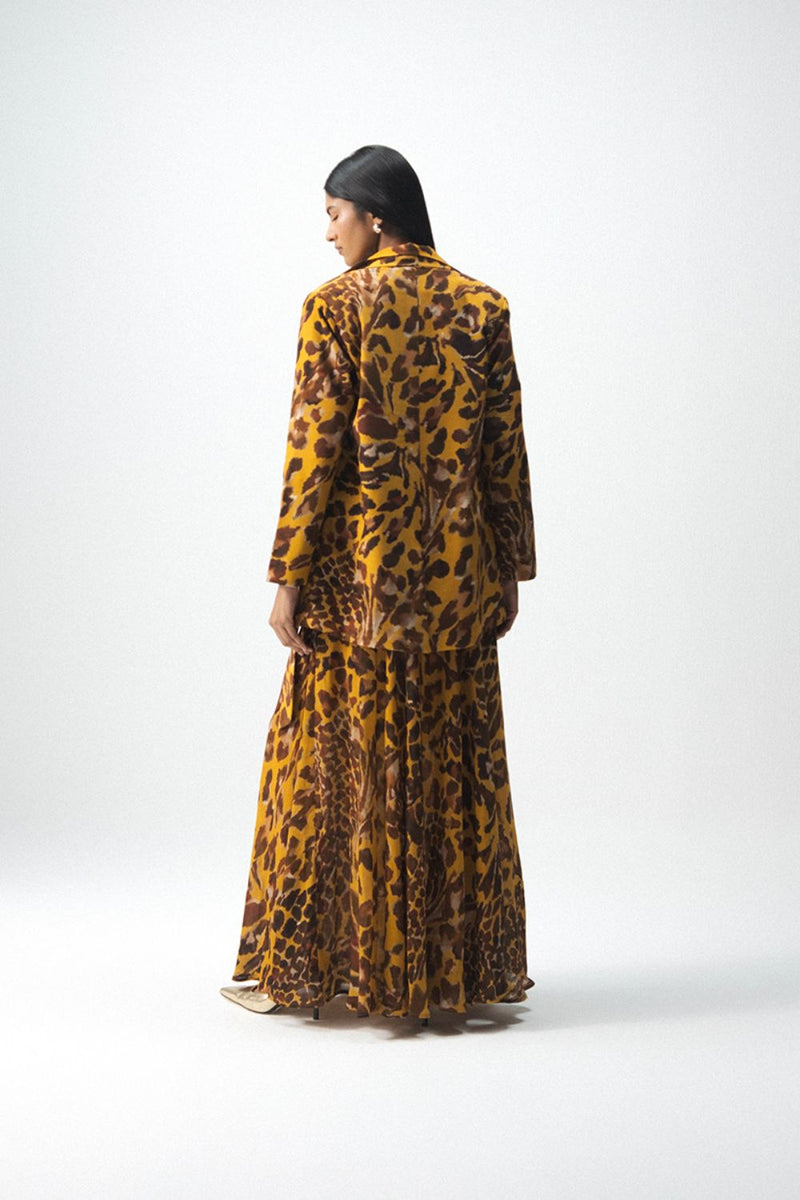 CHITARA BLAZER by Yam in yellow color for women in Singapore
