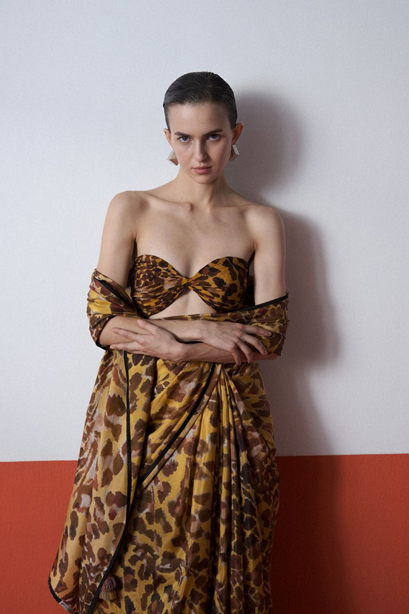 CHITARA BRALETTE by Yam in yellow color for women in Singapore
