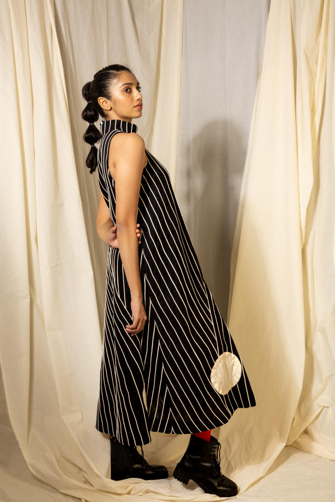 Cola Dress cotton by Ka-Sha in multi color for women in Singapore