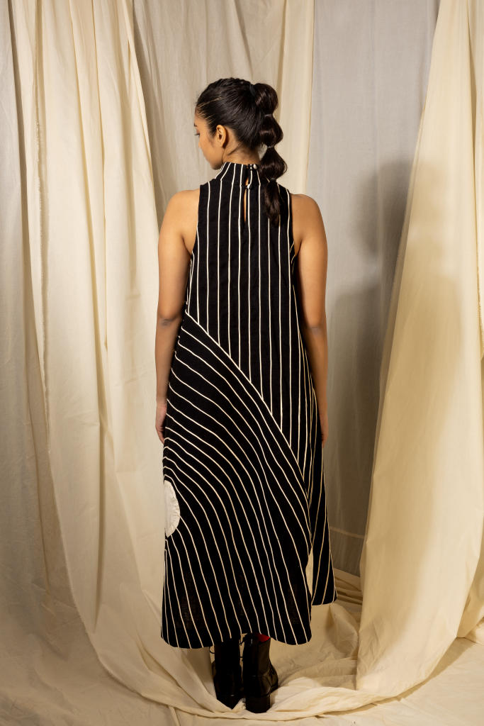 Cola Dress cotton by Ka-Sha in multi color for women in Singapore