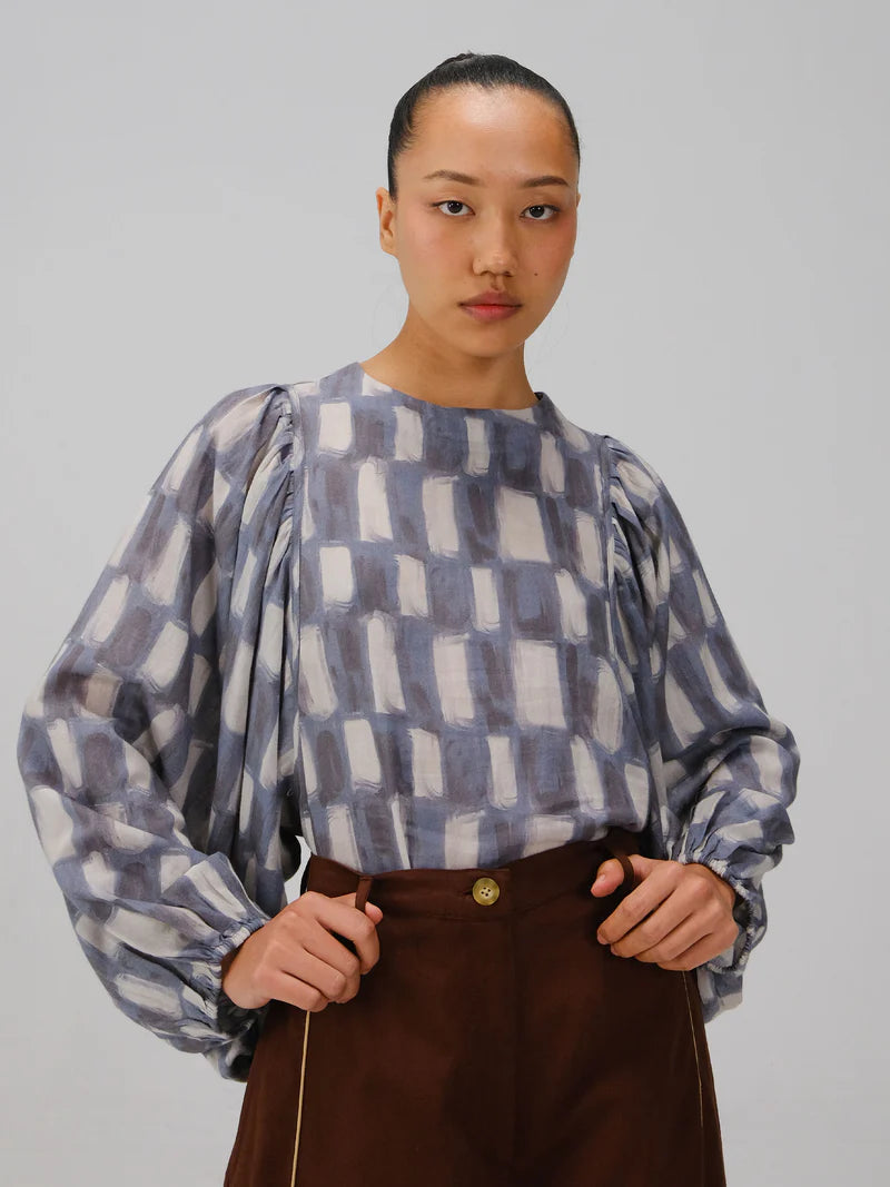 ANA SET-B&W Checks cotton by CORD for women in Singapore