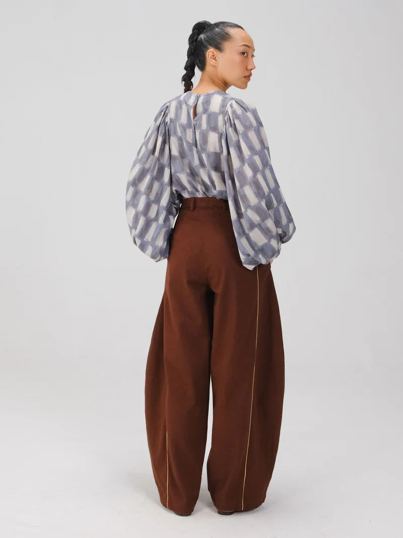 ANA SET-B&W Checks cotton by CORD for women in Singapore