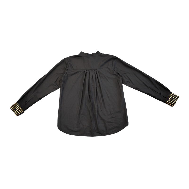 Unisex Golan Wasim Shirt cotton by Ka-Sha in gold color for women in Singapore