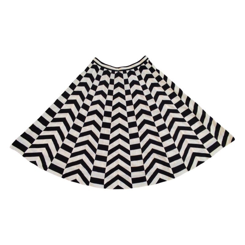 Ayna Skirt cotton by Ka-Sha in black color for women in Singapore