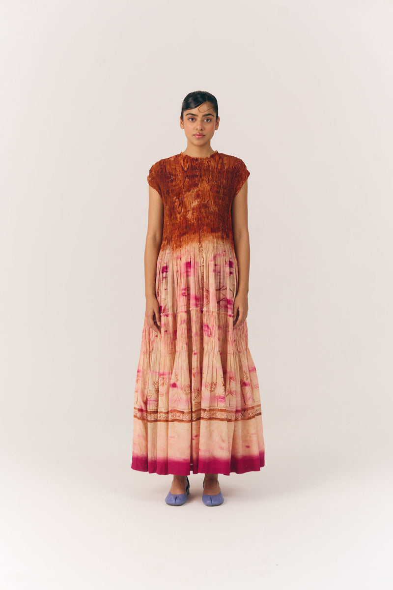 July Dress-Sai cotton dress by CORD in multi-color for women in Singapore