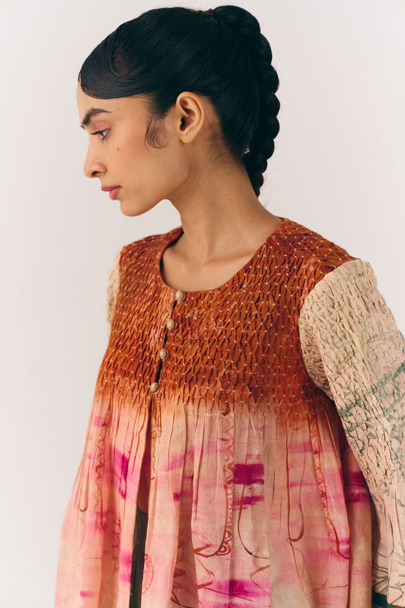 Louie Top-Sai cotton top and shirts by CORD in multi-color for women in Singapore