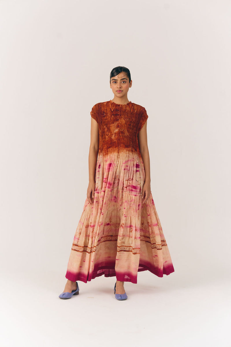 July Dress-Sai cotton dress by CORD in multi-color for women in Singapore