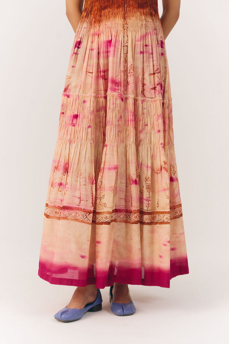 July Dress-Sai cotton dress by CORD in multi-color for women in Singapore