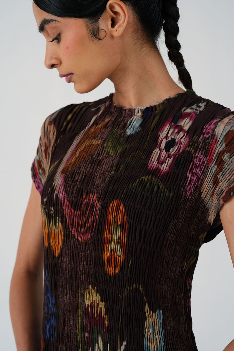 July Dress-Floret cotton dress by CORD in multi-color for women in Singapore