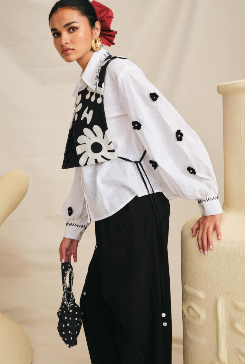 Meso Applique Bib cotton by JodiLife for women in Singapore