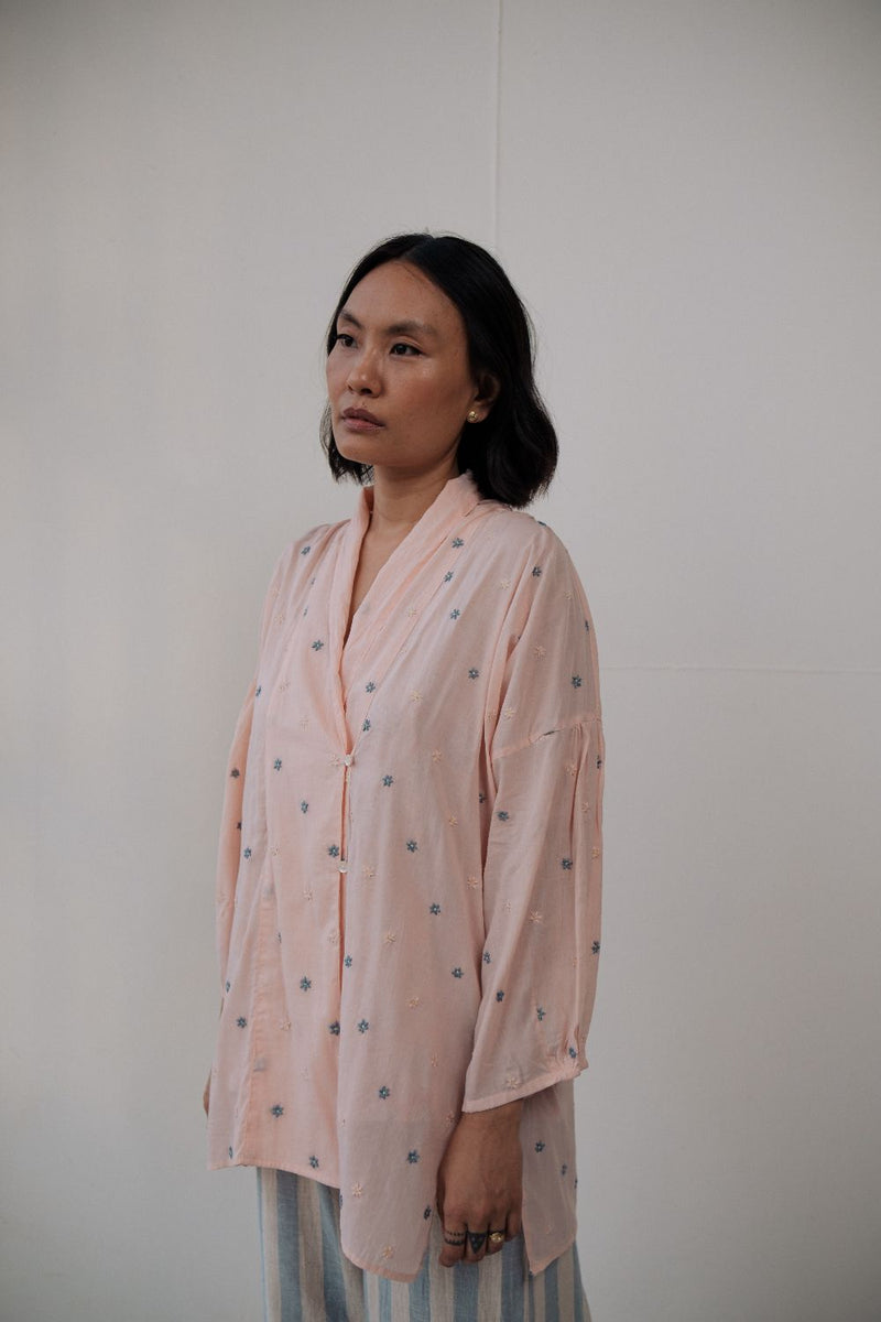 DITZY TOP by TOKREE in pink color for women in Singapore