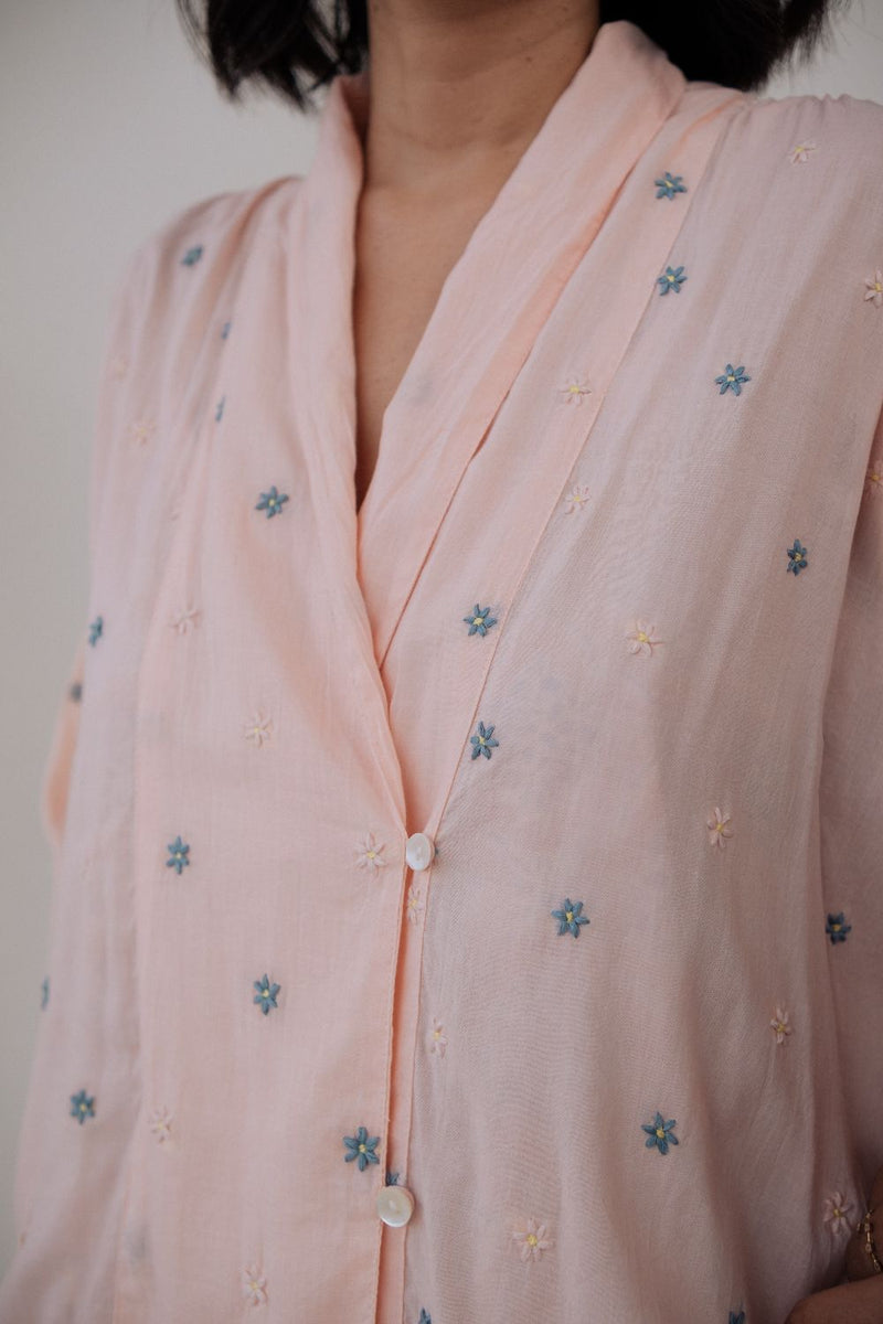 DITZY TOP by TOKREE in pink color for women in Singapore