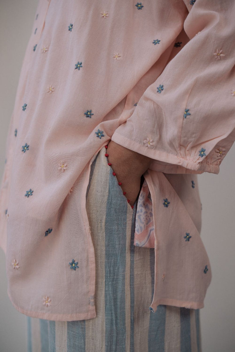 DITZY TOP by TOKREE in pink color for women in Singapore