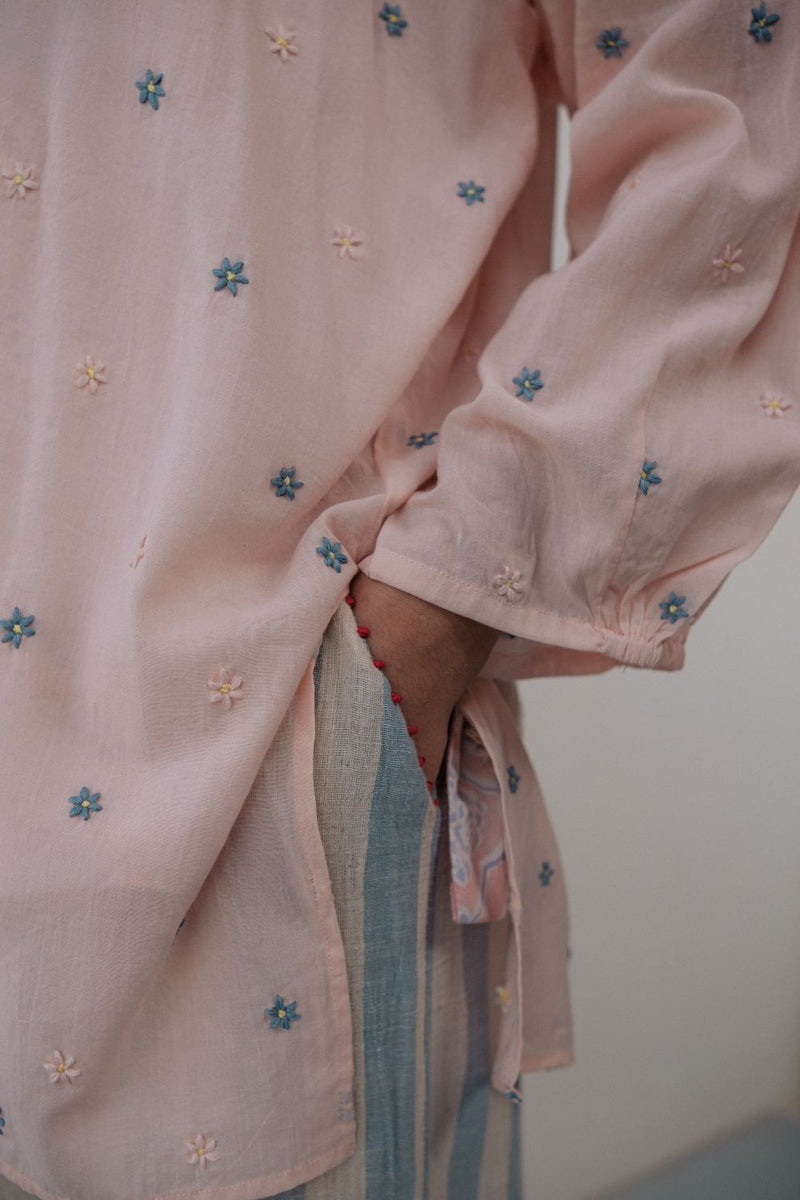 DITZY TOP by TOKREE in pink color for women in Singapore