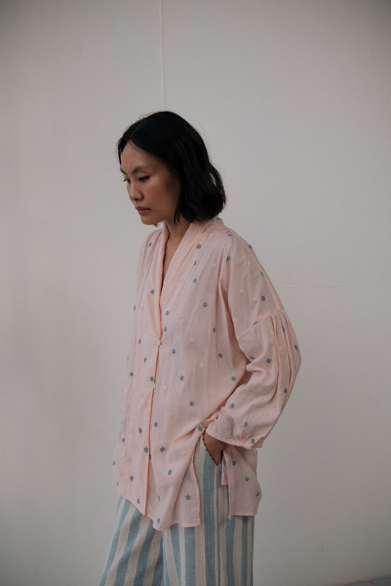 DITZY TOP by TOKREE in pink color for women in Singapore