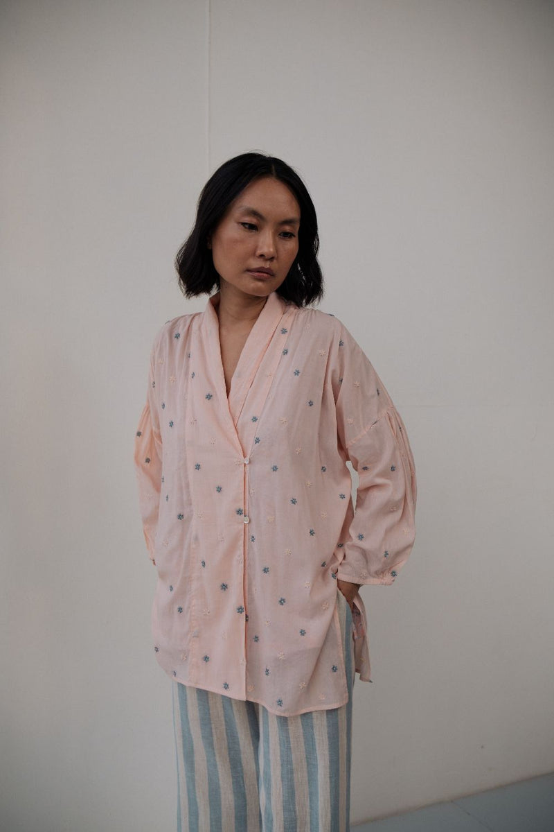 DITZY TOP by TOKREE in pink color for women in Singapore