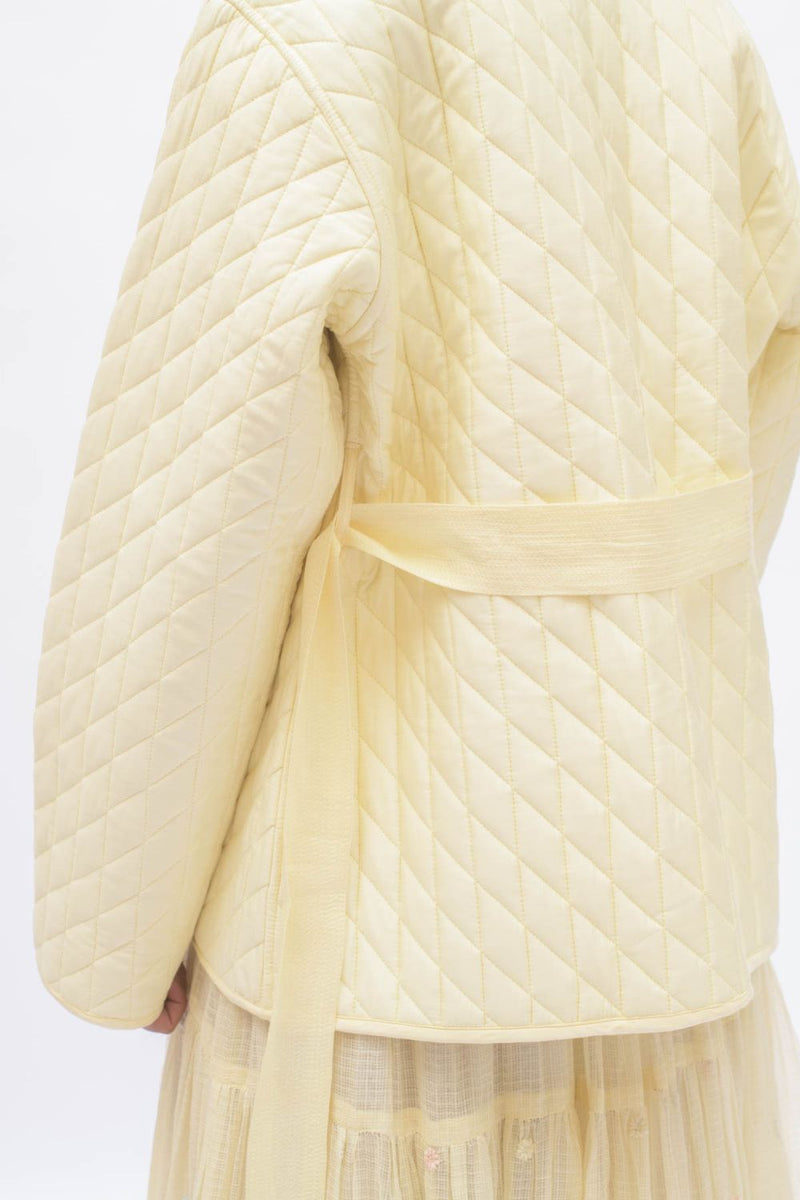 BUTTER JACKET cotton by TOKREE in yellow color for women in Singapore