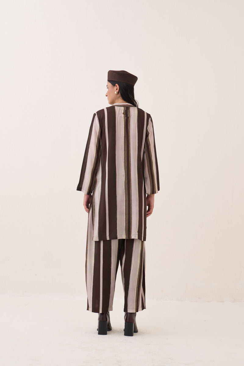 Shyam Mantesh KD Kurta Set bemberg muslin co-ord set by O'Frida in multi-color for women in Singapore