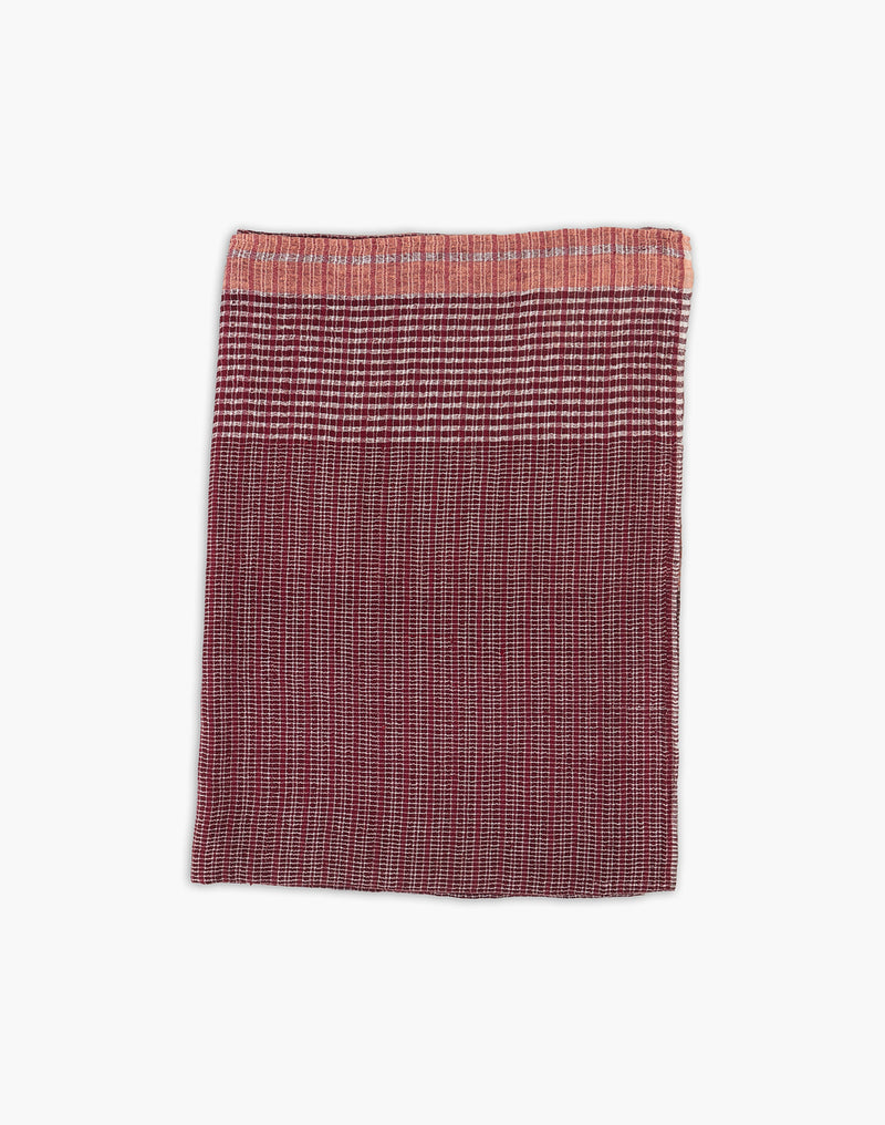 Crimson Whisper Stole cotton by World of Crow in multi color for women in Singapore