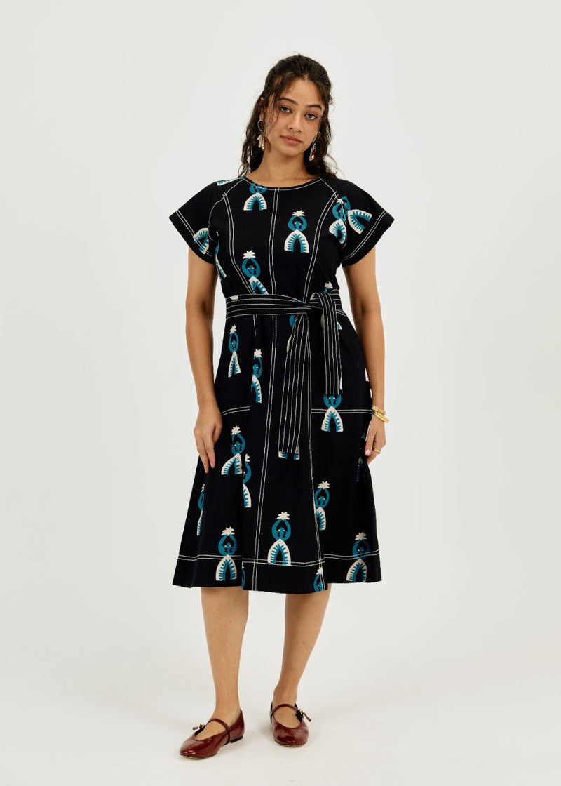Africana Day Dress poplin by JodiLife for women in Singapore