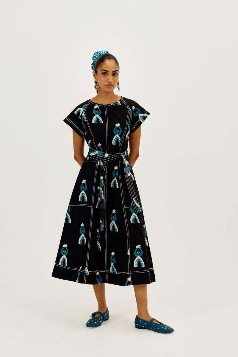 Africana Day Dress poplin by JodiLife for women in Singapore