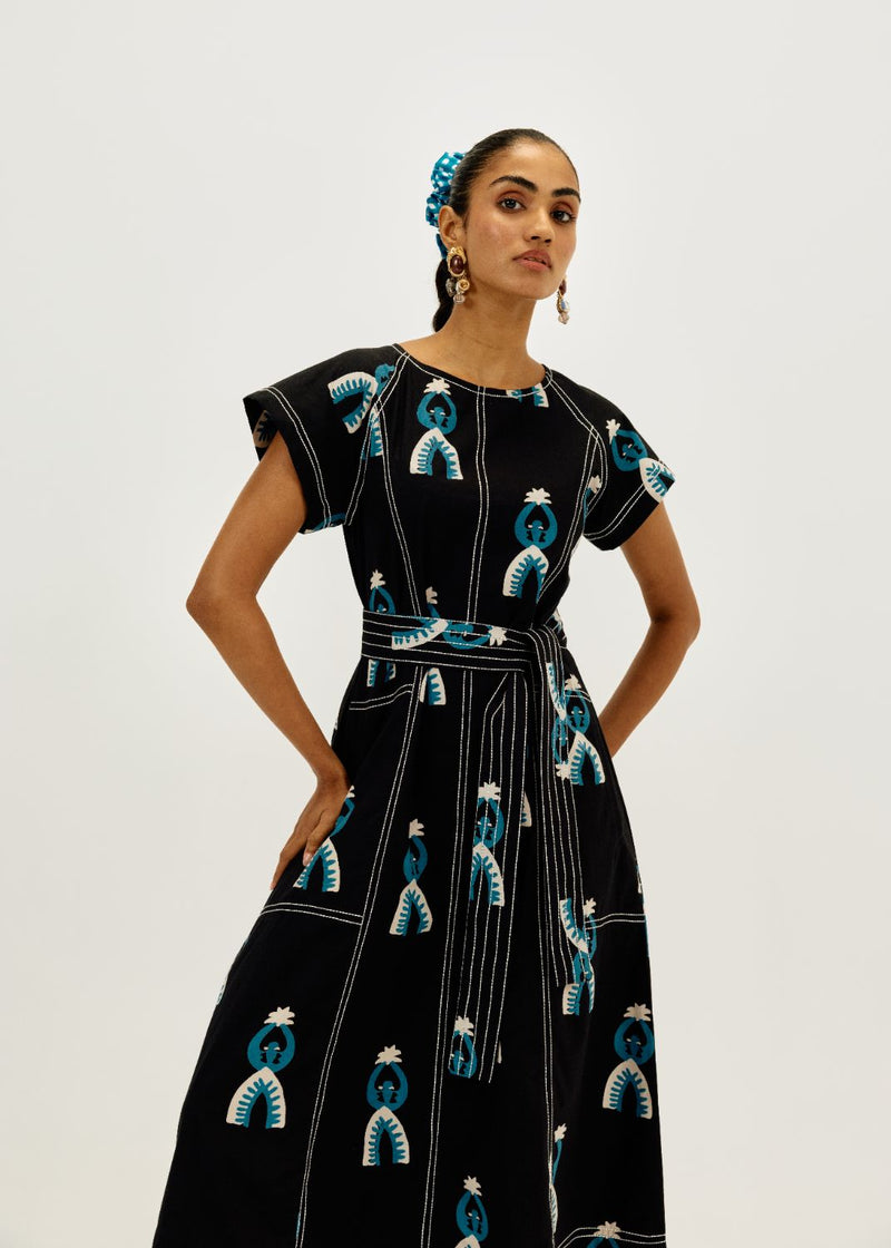 Africana Day Dress poplin by JodiLife for women in Singapore