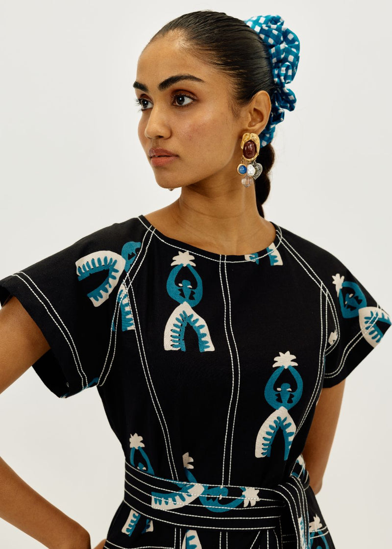Africana Day Dress poplin by JodiLife for women in Singapore