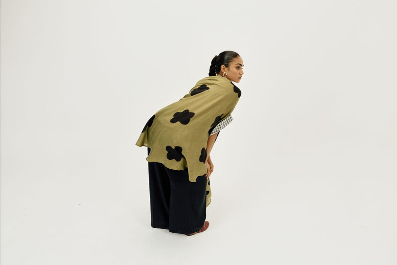 Kuro Asymmetrical Dress chanderi by JodiLife for women in Singapore