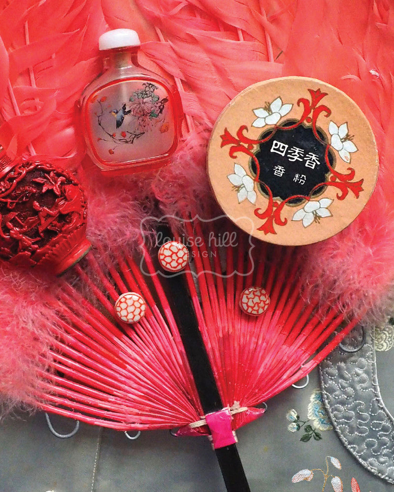 Flamingo Pink Fan