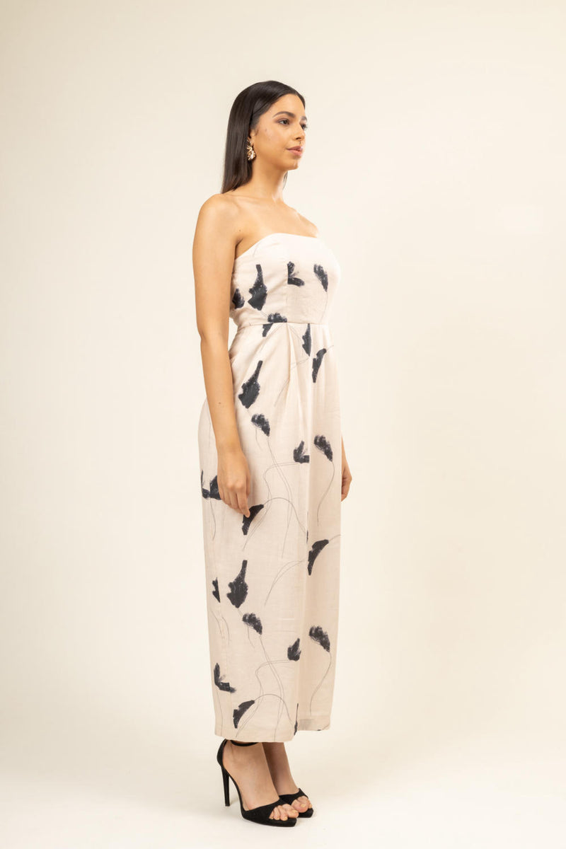 DENISE PRINTED DRESS mul by Doodlage in multi color for women in Singapore