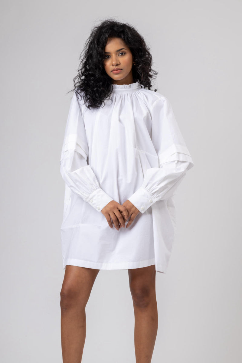 ALICE WHITE DRESS by Doodlage in white color for women in Singapore