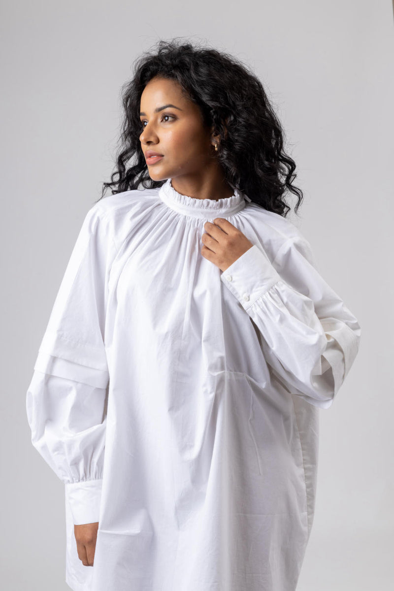 ALICE WHITE DRESS by Doodlage in white color for women in Singapore