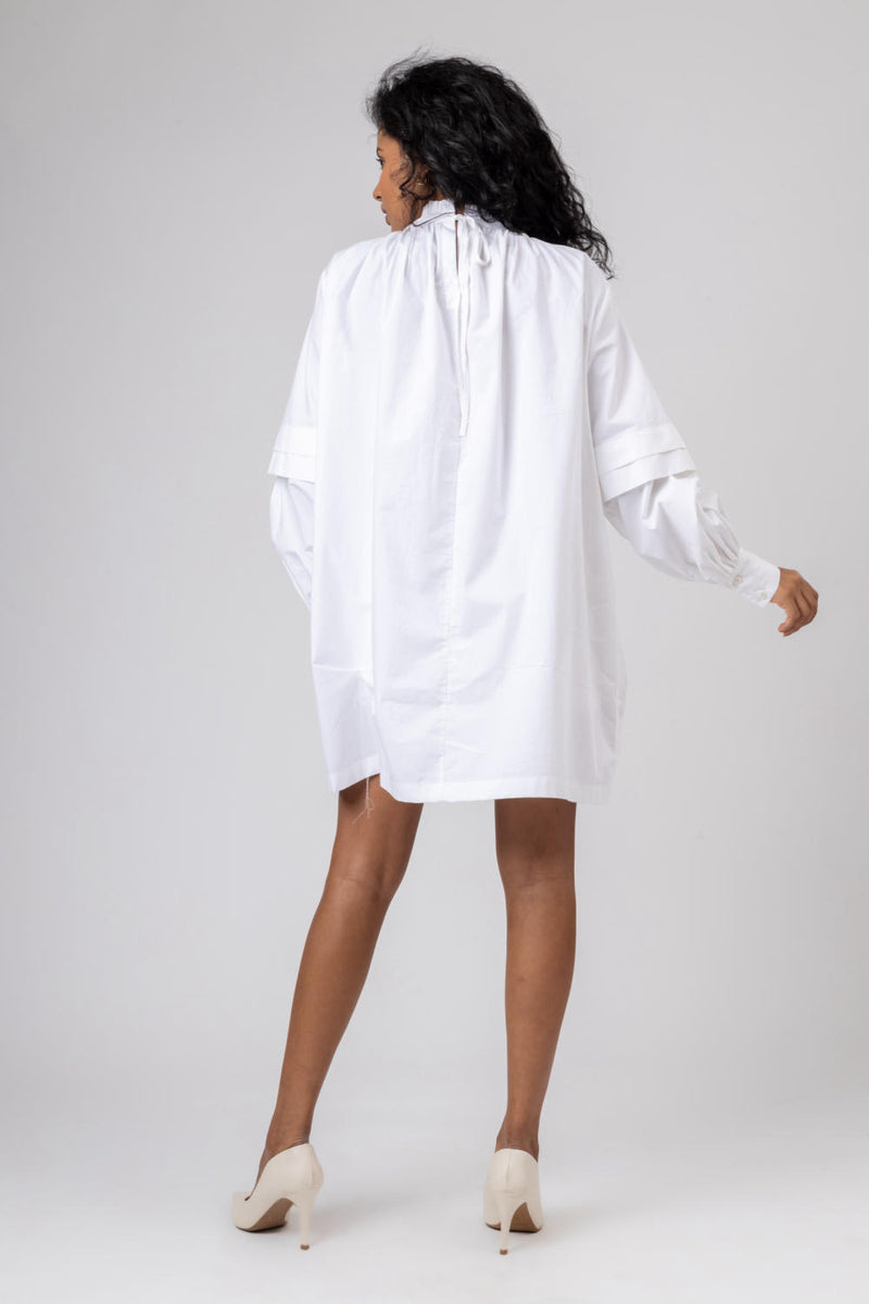 ALICE WHITE DRESS by Doodlage in white color for women in Singapore