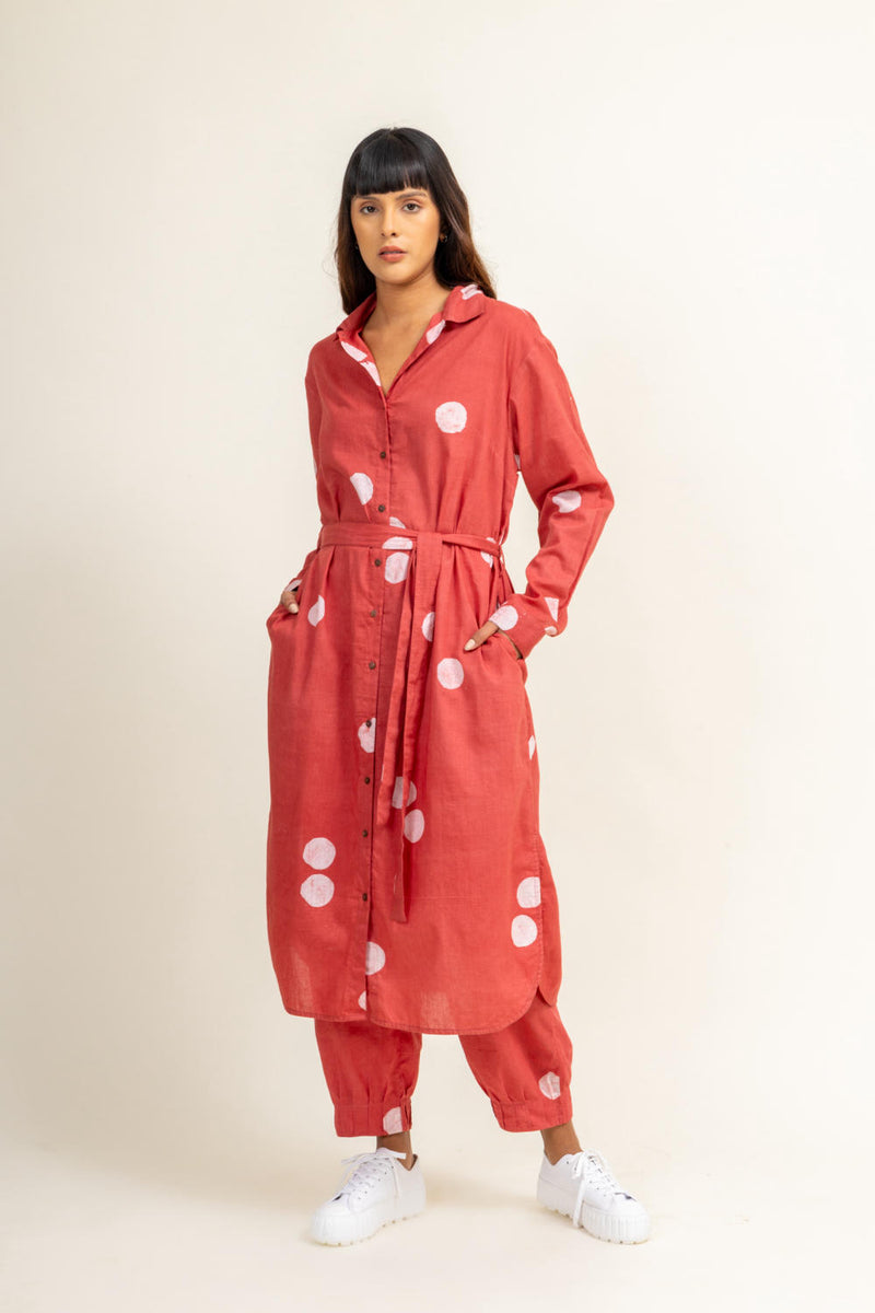 SEHELA CORAL TUNIC by Doodlage for women in Singapore