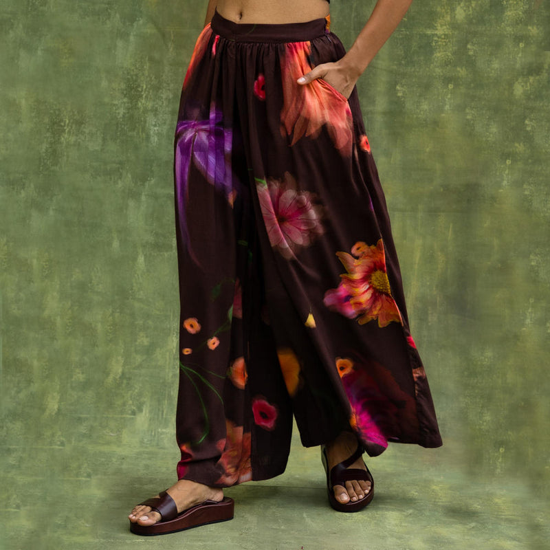 Rehno Floral Pants by Doodlage for women in Singapore