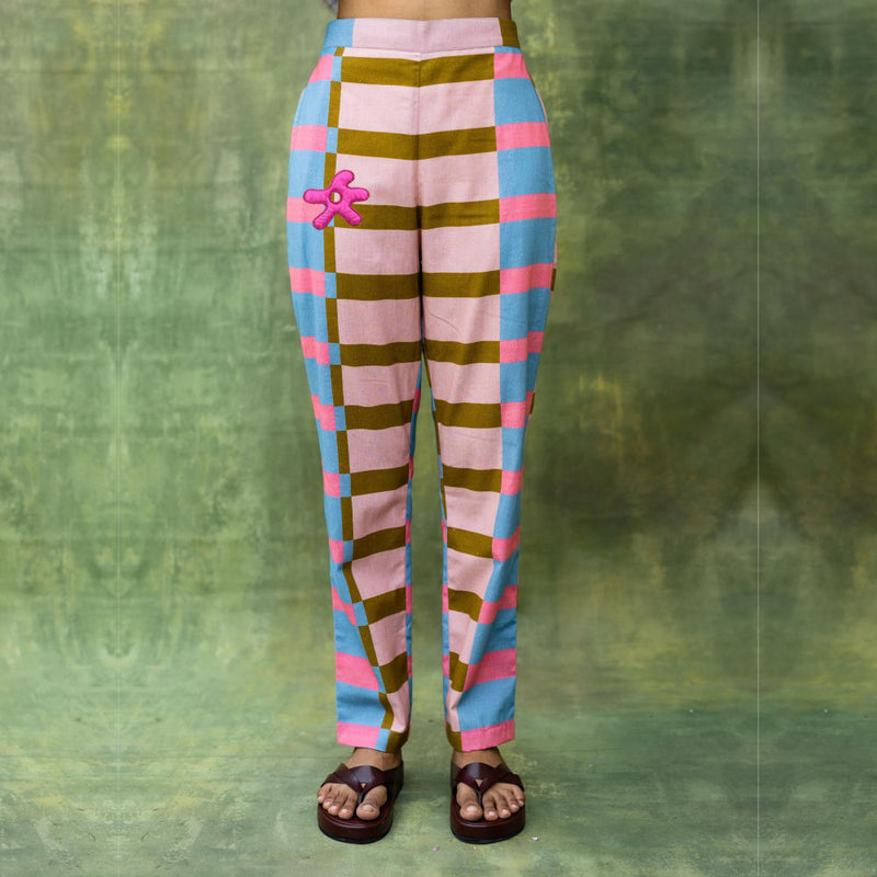 Waris Striped Pants by Doodlage for women in Singapore