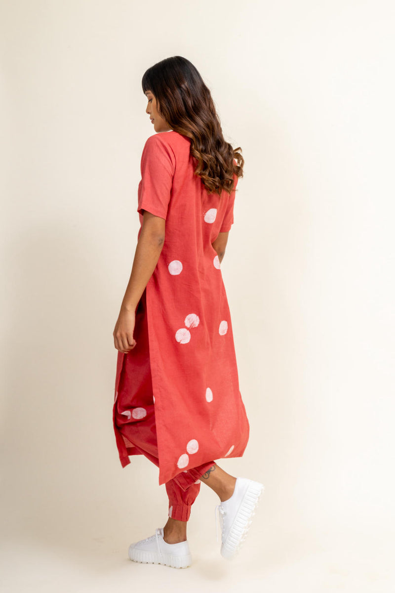 CORAL TUNIC SET by Doodlage for women in Singapore