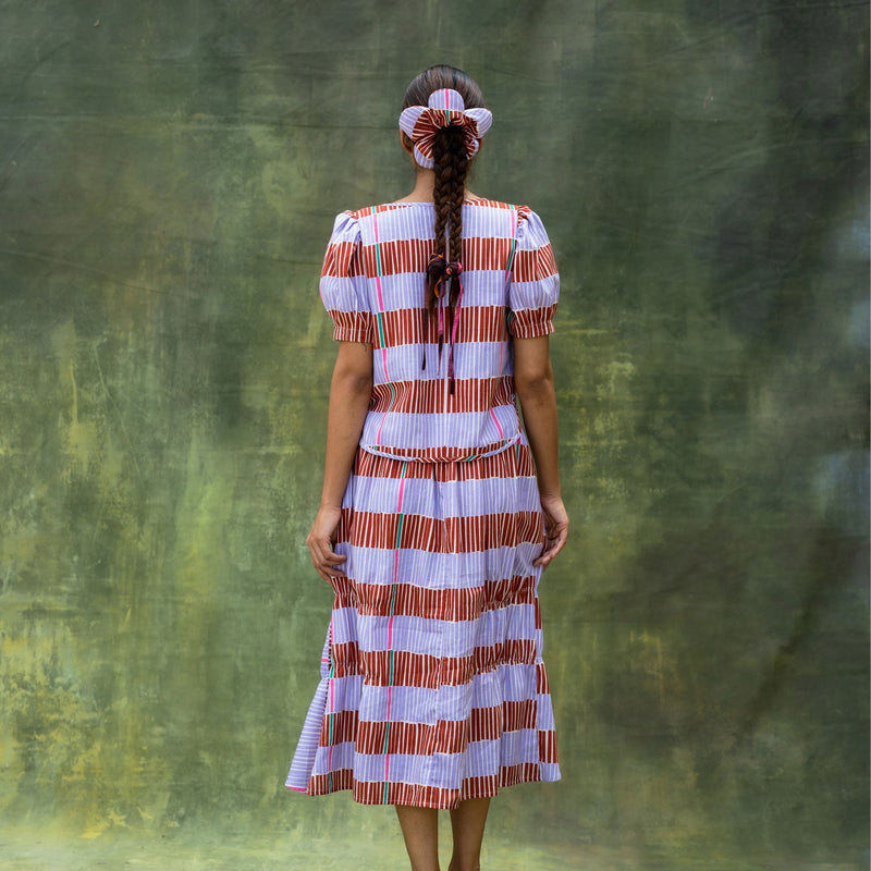 Fern Striped Set by Doodlage for women in Singapore
