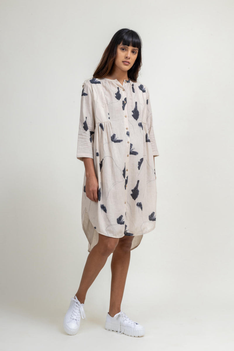 NAOMI PRINTED TUNIC by Doodlage for women in Singapore